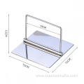 Square pressure rod stainless thick paper towel holder